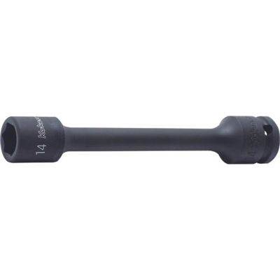 KKN14145M-250-16 image(0) - Ko-ken USA 14145M.250-16 1/2 Sq. Dr. Extension Socket 16mm 6 point Length 250mm