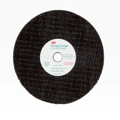 MMM1991 image(0) - Weld Grinding Wheel 01991, 3 in x 0.22 in x3/8 in,