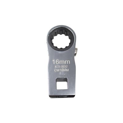 KTIXD2CW16MM image(0) - K Tool International Ratcheting Crowfoot Wrench 16mm 3/8 Inch Drive