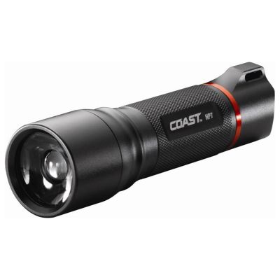 COS19279 image(0) - COAST Products HP7 730 Lumen High Performance Alkaline Battery Flashlight with Slide Focus - Black