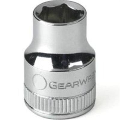 KDT80374 image(0) - GearWrench 3/8 Inch Drive 6 Point Standard Metric Socket 6mm