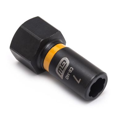 KDT84753 image(0) - GearWrench 1/4 Inch Drive Bolt Biter Impact Extraction Socket 7mm