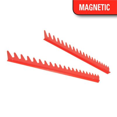 ERN6012M image(0) - Ernst Mfg. 20 Tool Wrench Rail Set  w/ Magnetic Backing - Red