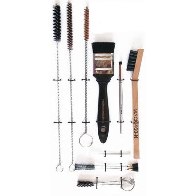MAB1200-K image(0) - Mack Brushes 1200-K 15-Piece Spray Gun Cleaning Kit