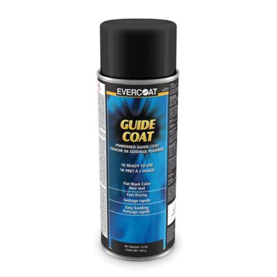 FIB721 image(0) - Fibre glass Evercoat 100721 Powder Guide Coat, 15 oz Aerosol Can, Black, Gas