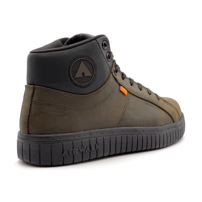 FSIAW5010-7.5D image(1) - AIRWALK Deuce Mid MET - Men's - CT|EH|MT|SF|SR - Dark Coffee / Black - Size: 7.5 - D - (Regular)