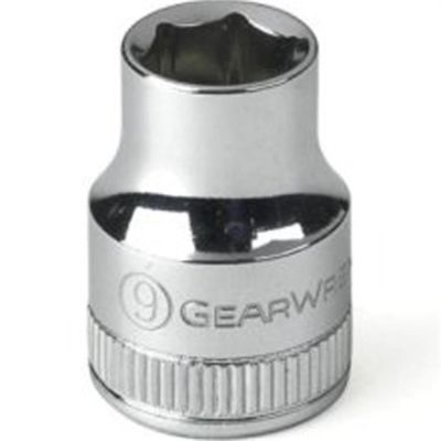 KDT80125 image(0) - GearWrench 1/4 Inch Drive 6 Point Standard Metric Socket 4mm