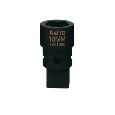 AST7811008 image(0) - Astro Pneumatic 1/4 Drive 7/16 Low Profile Nano Impact Socket