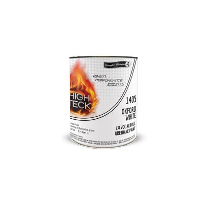 HIT1405-1 image(0) - High Teck Products 1405-1 Series 1400 Acrylic Urethane Factory Pack 2K Single Stage Paint, 1 gal, Oxford White