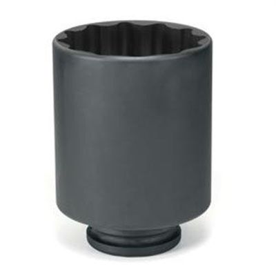 GRE6352D image(0) - Grey Pneumatic 1-1/2" Drive x 4-3/4" Deep - 12 Point Socket