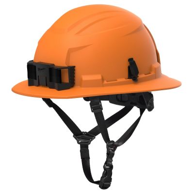 MLW48-73-1689 image(0) - Milwaukee Tool BOLT Orange Full Brim Non-Vented Safety Helmet &hyphen; Type 2, Class E