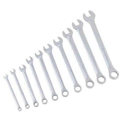 WLMW30202 image(0) - Wilmar Corp. / Performance Tool 10 pc. SAE Polished Wrench Set