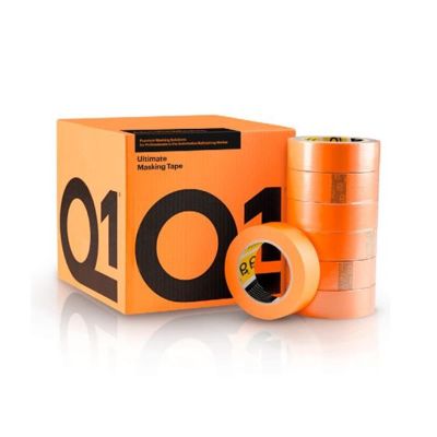 Q1PUMT118-SL image(0) - PPM/Q1 Products 3/4" Q1 Ultimate Premium Masking Tape Sleeve - 12 Rolls