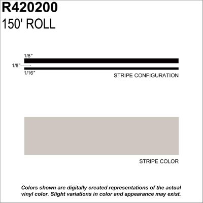 SHR420200 image(0) - SHARPLINE CONVERTING INC MS, 5/16" X 150'; New Pewter Metallic