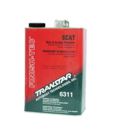 TRP6311 image(0) - Transtar Autobody Products 6311 - SCAT Wax and Grease Remover - 1 Gallon Can - Clear - 788 g/L VOC