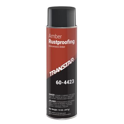 TRP60-4423 image(0) - Transtar Autobody Products 60-4423 Ready to Use Rust Proofing Spray, 20 oz Aerosol Can, Aerosol, Amber