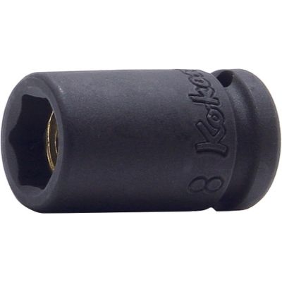 KKN14400MG-12 image(0) - Ko-ken USA 14400MG-12 1/2 Sq. Dr. Socket 12mm 6 point Length 38mm Magnet