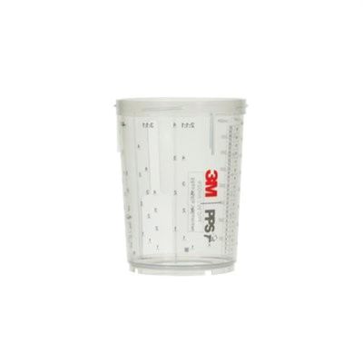 MMM26122 image(1) - 3M PPS 26122 Series 2.0 MIDI Hard Cup, 400 mL, Use With: Quarter-Turn 2.0 Lid Locking System