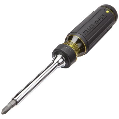 KLE32306INS image(0) - Klein Tools 6-in-1 Insulated Auto-Lock Screwdriver