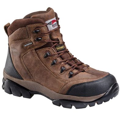 FSIA7264-13W image(0) - Avenger Work Boots Hiker - Men's Boots - Composite Toe - IC|EH|SR - Brown/Black - Size: 13 - E - (Wide)