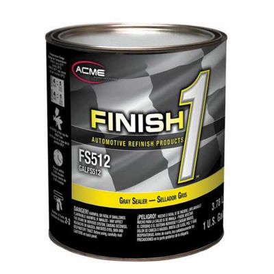 FNHFS514-4 image(0) - Finish 1 Automotive Refinish Products FS514-4 4.1 VOC Enamel Sealer Undercoat, 1 qt Can, White