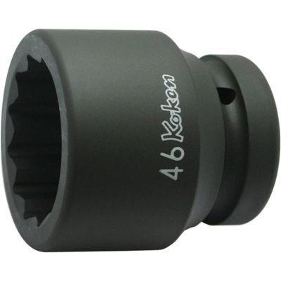 KKN18405M-41 image(0) - Ko-ken USA 18405M-41 1 Sq. Dr. Socket 41mm 12 point Length 66mm