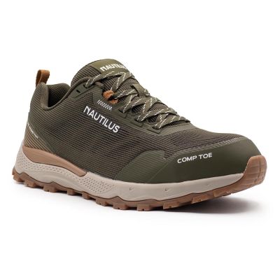 FSIN5306-9-5EE image(0) - Nautilus Safety Footwear Trillium - Men's - CT|EH|SR|PR - Olive/Gum - Size: 9.5 - 2E - (Extra Wide)