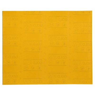 MMM12536 image(0) - 3M  Gold Abrasive Sheet 12536, 800, 9-inch x 11-inch (229mm x 280mm)