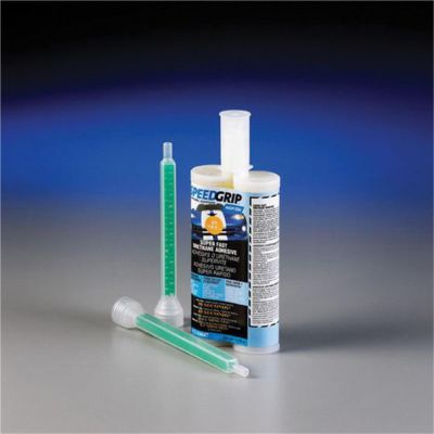 NOR04647 image(0) - Norton Speed Grip 04647 2-Part Adhesive, 220 mL Cartridge