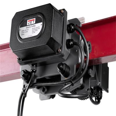 JET144187 image(0) - Jet Tools MT200-4, 2 Ton Two Speed Electric Trolley 3-Phase 460V