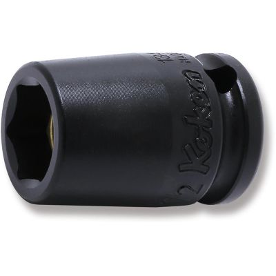 KKN13400AG-1-2 image(0) - Ko-ken USA 13400AG-1/2 3/8 Sq. Dr. Socket 1/2 6 point Length 32mm Magnet