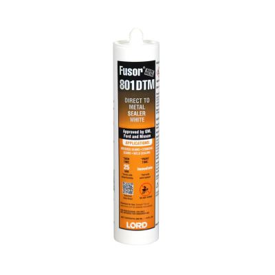 FUS801DTM image(0) - Fusor 801DTM DTM Sealer, 10 oz Cartridge, White, Paste, 72 hr Curing
