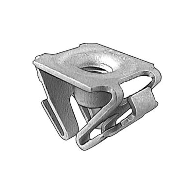 AVC19317 image(0) - AUVECO 19317 Snap-In Front Fender Extension/License Plate Bracket Retainer Nut, M6 x 1 mm Screw, Zinc Organic