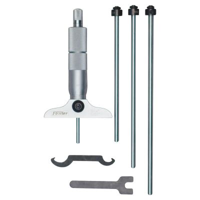 FOW522251100 image(0) - Fowler 0-4" Vernier Depth Micrometer