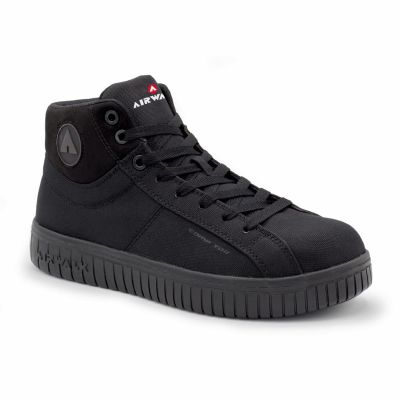 FSIAW6200-12M image(0) - AIRWALK DEUCE Mid - Men's Mid Top Shoe - CT|EH|SR - Black/Black - Size: 12 - D - (Regular)