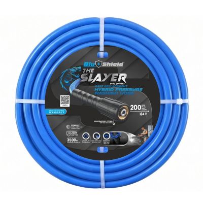 BLBPWHY14200 image(0) - BluBird Blu Shield The Slayer Hybrid Pressure Washing Hose 1/4" X 200'