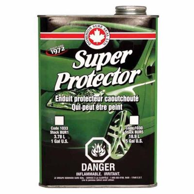 DOMBUR1 image(0) - Dominion Sure Seal BUR1 Quick Dry Undercoating, 1 gal Can, Black