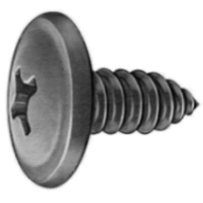 AVC19170 image(0) - AUVECO 19170 Phillips Truss Head A/AB Point Tapping Screw, M6.3 x 1.81 mm Screw x 16 mm L, Black Phosphate