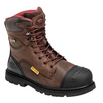 FSIA7556-8W image(0) - Avenger Hammer Series - Men's Met Guard 8" Work Boot - Carbon Toe - CN | EH | PR | SR - Brown - Size: 8W