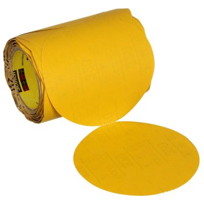 MMM09307 image(0) - 3M  Stikit Gold Abrasive Disc Roll 09307, 320, 5-inch (125mm), No Hole