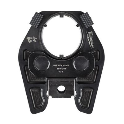 MLW49-16-U111 image(1) - Milwaukee Tool 750 MCM Cu/Al Crimping Jaw for M18 FORCE LOGIC 600 MCM Crimper