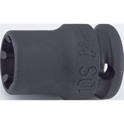KKN13401LH-12S image(0) - Ko-ken USA 13401LH-12S 3/8 Sq. Dr. Socket 12S Length 32mm