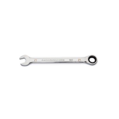 KDT86921 image(0) - GearWrench 21mm 90-Tooth 12 Point Ratcheting Combination Wrench