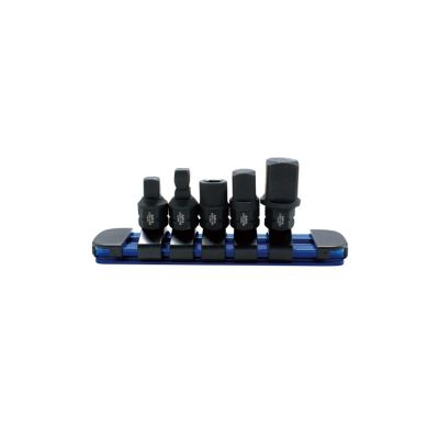 AST78105 image(0) - Astro Pneumatic 5 Piece 1/4 Inch Nano Drive Size Adapter Set