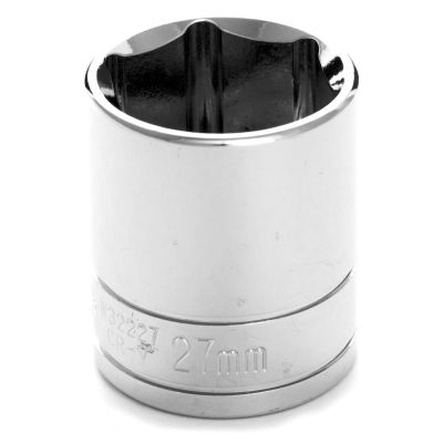 WLMW32227 image(1) - Wilmar Corp. / Performance Tool 1/2" Drive 27mm 6pt Socket
