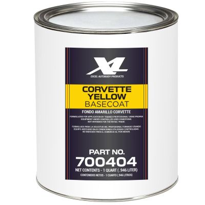 XLB700404 image(0) - Excel Auto Body Products CORVETTE YELLOW B/C QT.