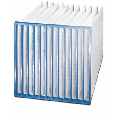 VLF000-040 image(0) - Viledon Filters 000-040 6 Pocket Filter with Frame, 23 in W x 8 in D x 47 in H