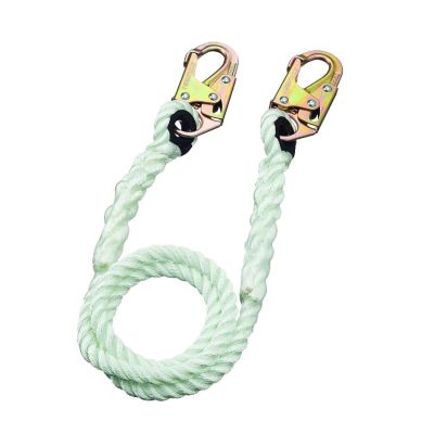 SRWV8151006 image(0) - PeakWorks Restraint Lanyard with 5/8" Rope - Snap Hooks - 6 FT