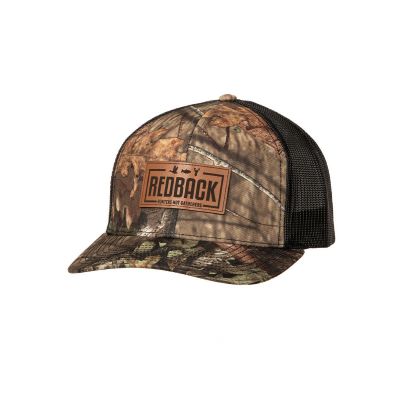 RDBHATC8 image(0) - Redback Mossy Oak Trucker-DNA Black