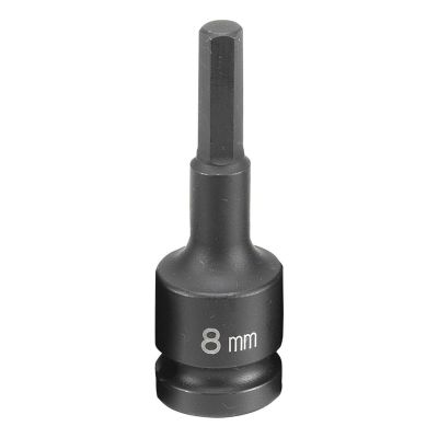 GRE2908M image(1) - Grey Pneumatic SOC 8MM 1/2D IMP HEX